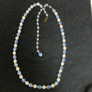 Vintage Glass Crystal Necklace